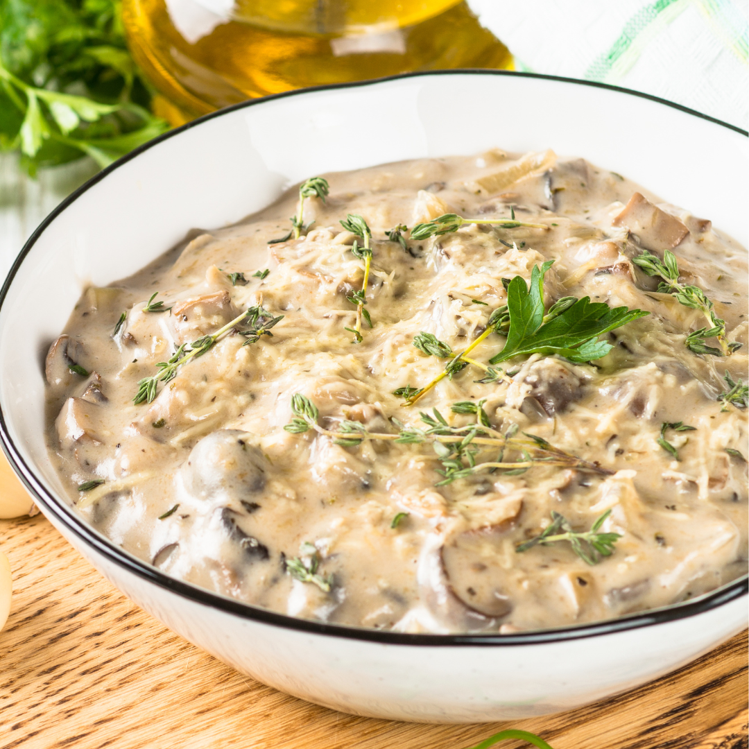 Wild Mushroom and Truffle Cream Sauce