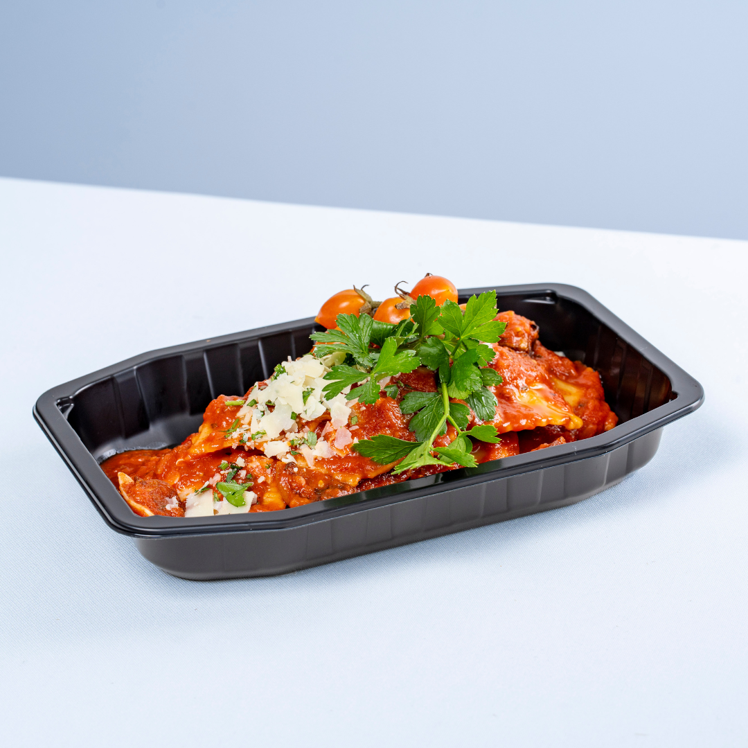 Pumpkin Ravioli with Napoli Sauce - Ready to Eat Meal