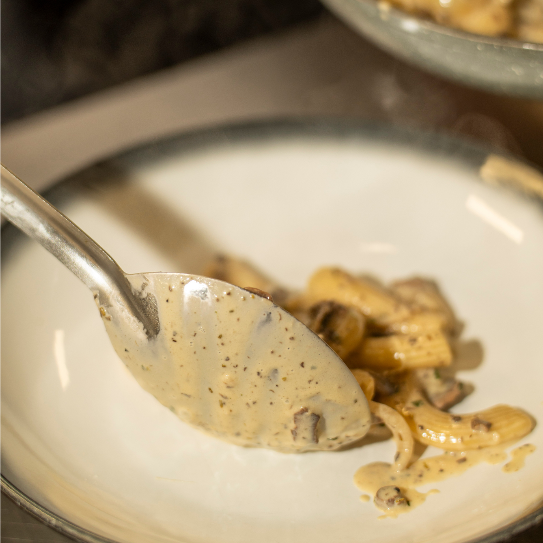 Wild Mushroom and Truffle Cream Sauce